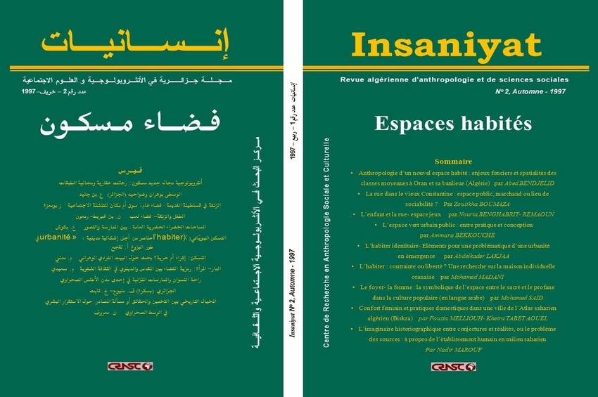 cover_caption 2 – Inhabited spaces. Domestic experiences and forms of urbanity