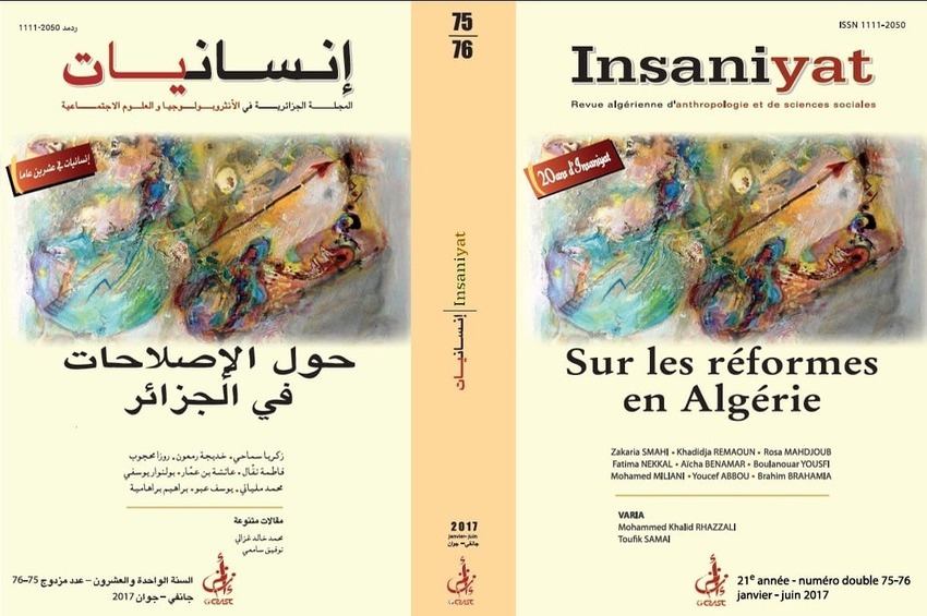 cover_caption 75-76 – About reforms in Algeria