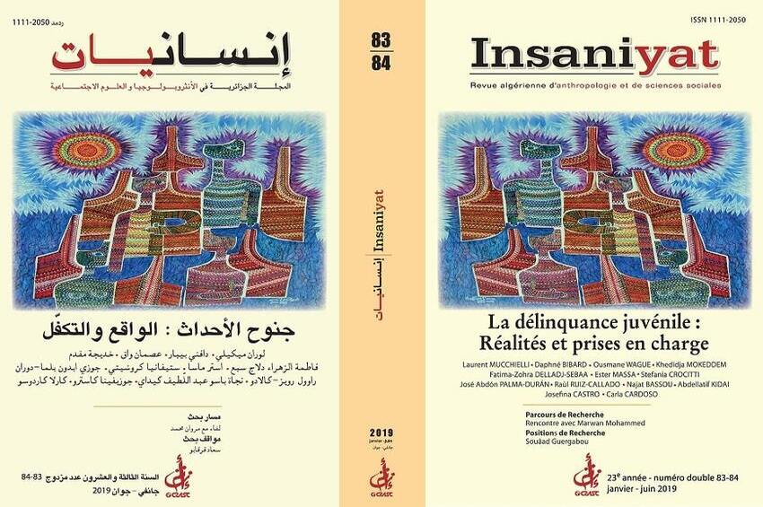cover_caption 83-84 – Juvenile delinquency : Realities and care