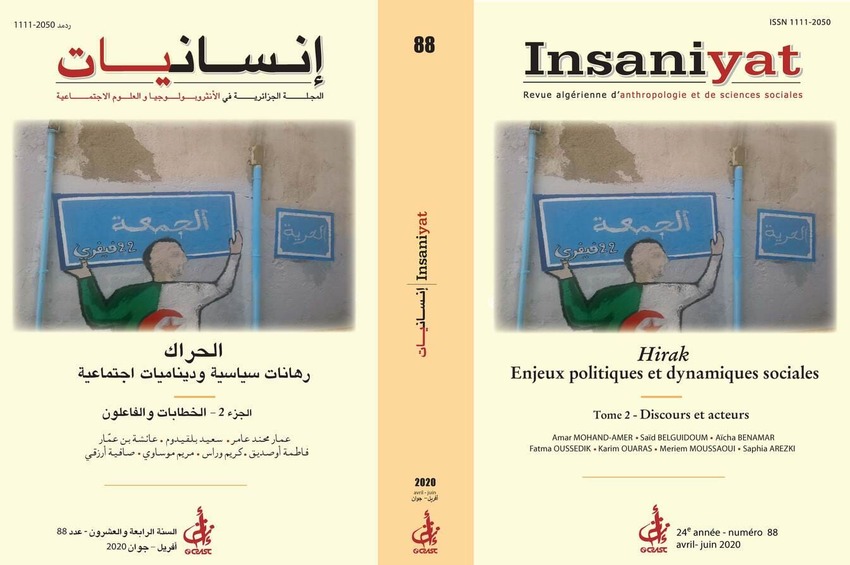 cover_caption 88 – Hirak, Political Issues and Social Dynamics – Volume 2 : Discourses and actors