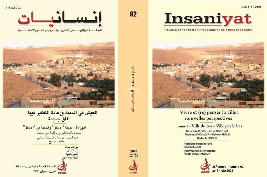 cover_caption 92 – Living and (Re) Thinking the City : New Perspectives – Volume 2 : City town – City from below